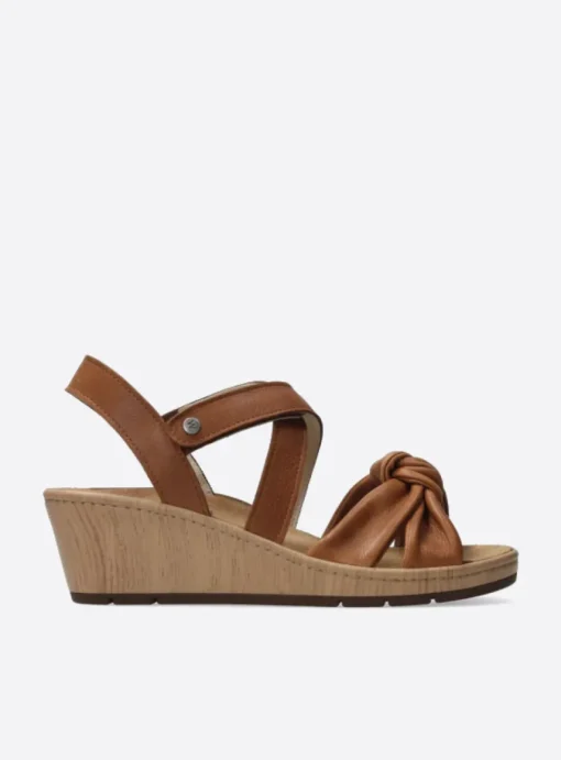Sisal - cognac leer