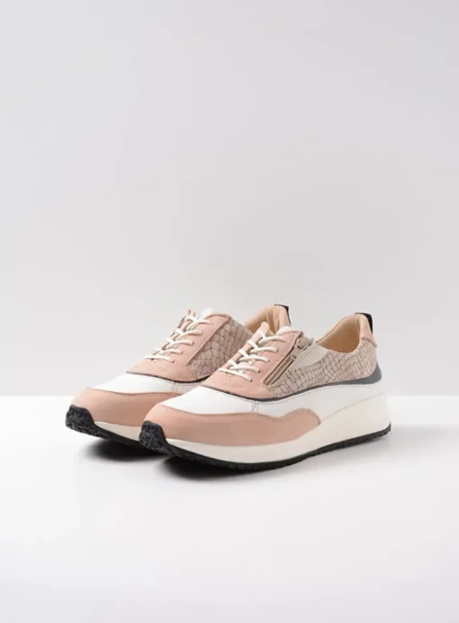 Sprint - gebroken wit/nude combi leer