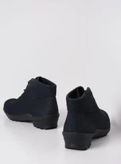 Teton - blauw nubuck