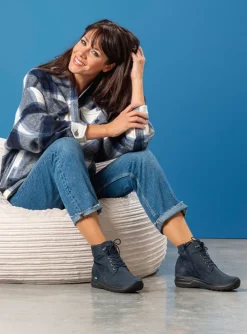 Whynot - blauw nubuck