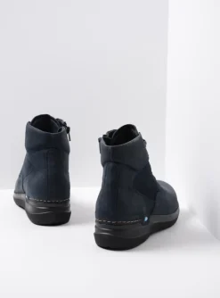 Whynot HV - blauw nubuck