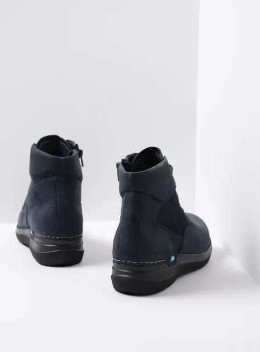 Whynot HV - blauw nubuck