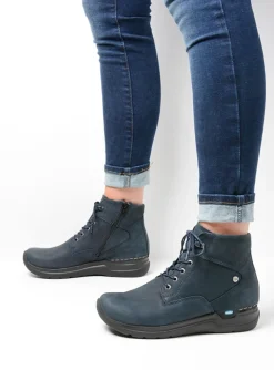 Whynot HV - blauw nubuck
