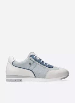 Yell XW - gebroken wit/denim leer