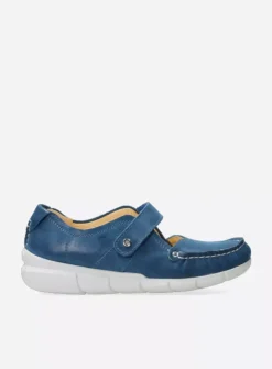 Yukon - blauw effectleer