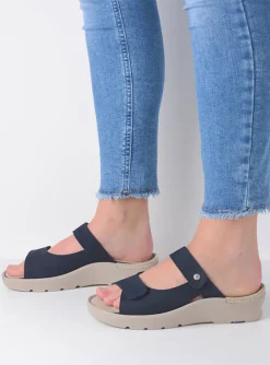 Zaandam - denim nubuck