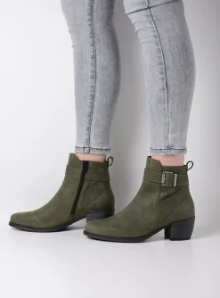 Zavalla HV - forestgroen nubuck