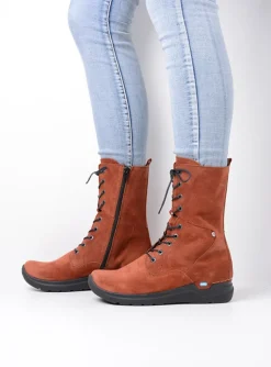 Zigzag - terra suede