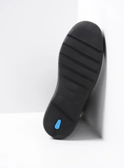 Zigzag - zwart suede